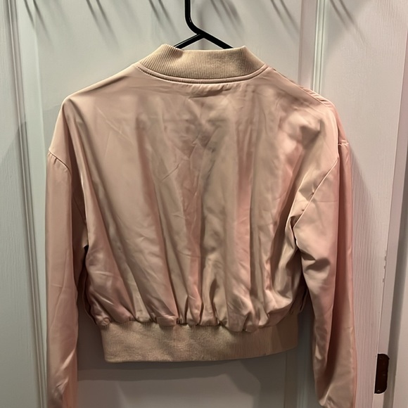 Ashleigh outerwear blush zip up jacket - Picture 7 of 8